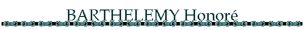 BARTHELEMY Honor�